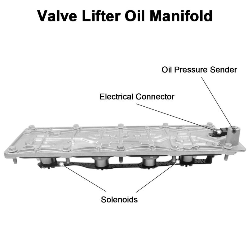 Bicos 12571609 Cylinder Deactivation Solenoid Valve Lifter Oil Manifold Compatible with Chevy Avalanche Express Silverado Suburban Tahoe Trailblazer GMC Envoy Savana Sierra Yukon Replacement# 917-162 - Image 3